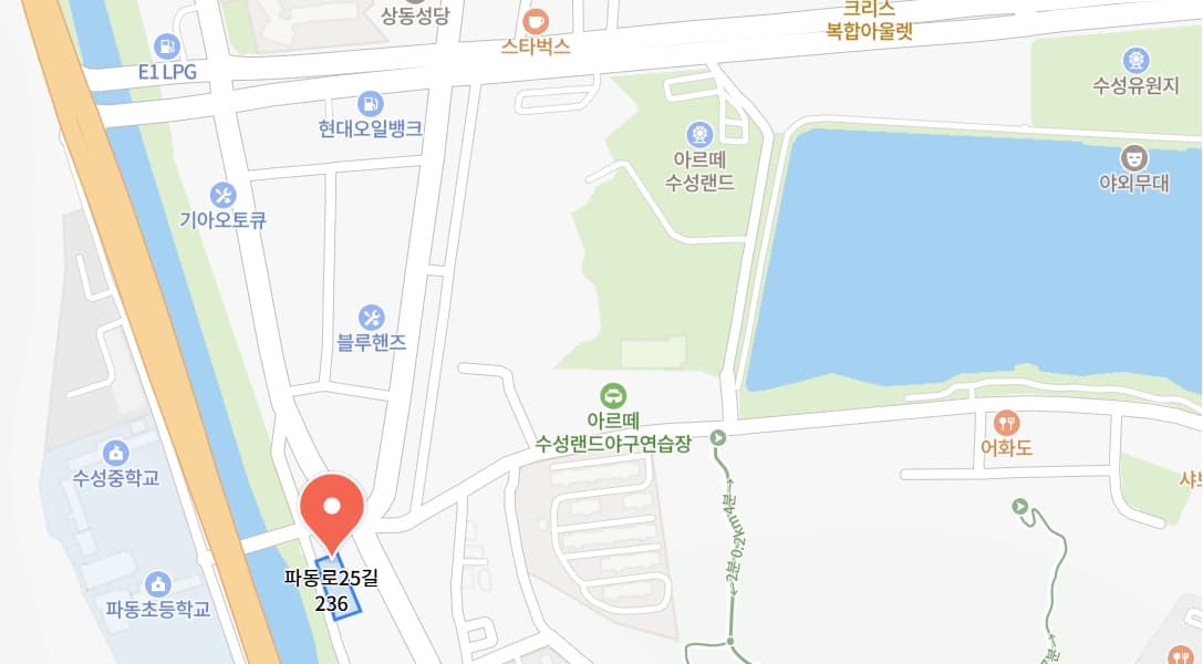 참좋은교회 위치 지도 이미지